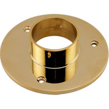 Precision Brass Flange with CNC Machining (CuZn40 / C28000)